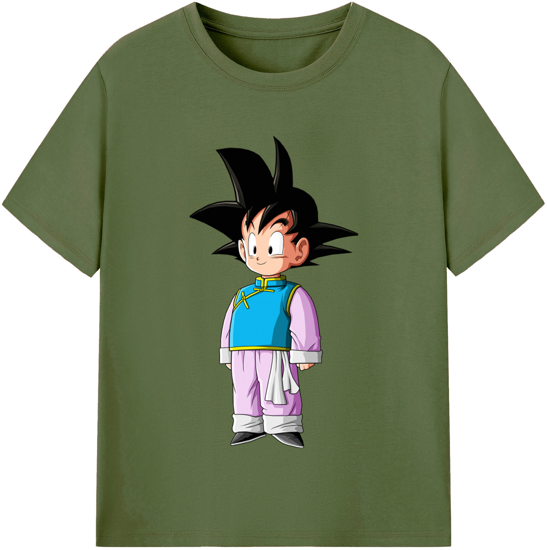 （画像用） ドラゴンボール 孫悟空（そん ごくう）Son Goku カカロット DRAGON BALL Kakarotto 綿100％半袖Tシャツ（フロントプリント）